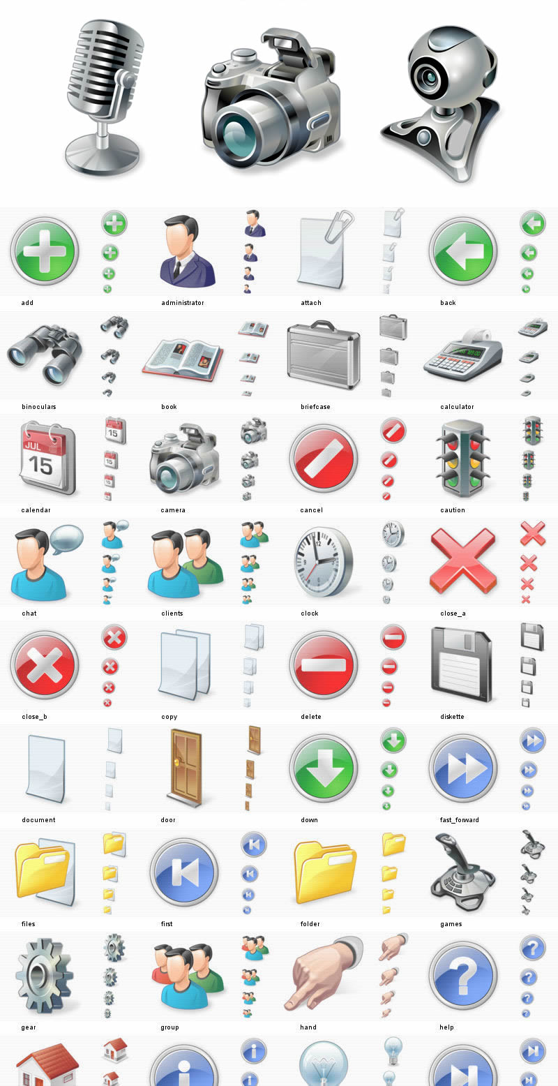 Windows Vista Icons