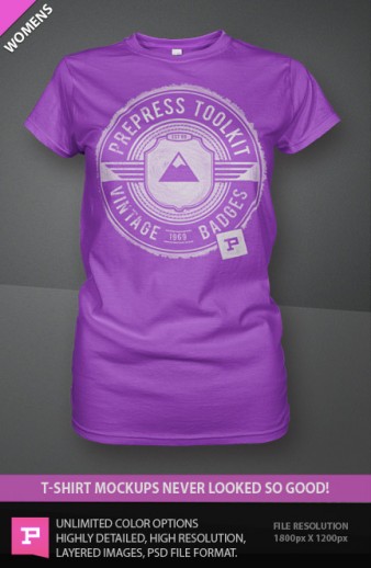 Women's T-Shirt Mockup Templates Women's T-Shirt Mockup Templates