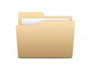 Word File Folder Icon
