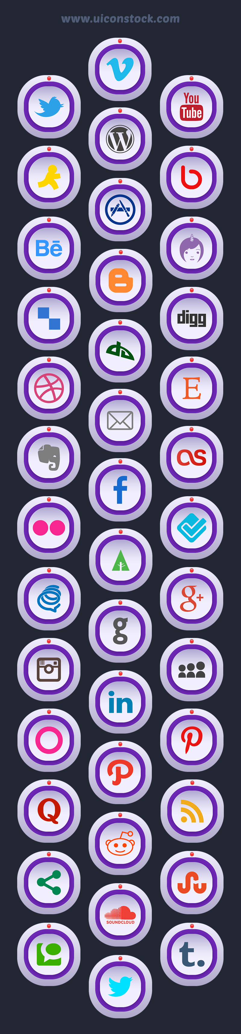 2014 Social Media Icons