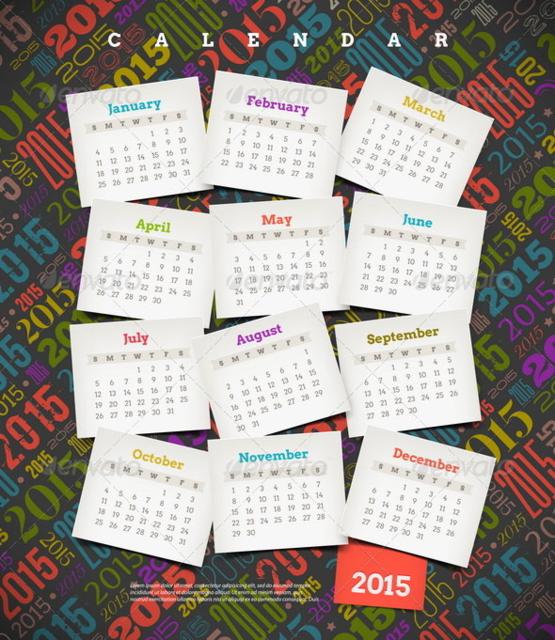 2015 Calendar Templates