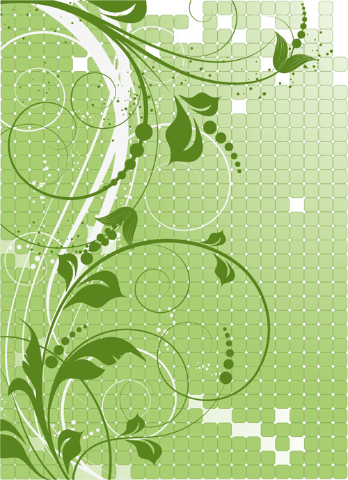 Abstract Flower Vector Graphics