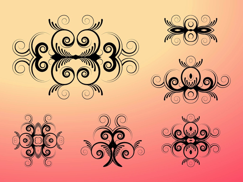Abstract Swirl Tattoo Designs