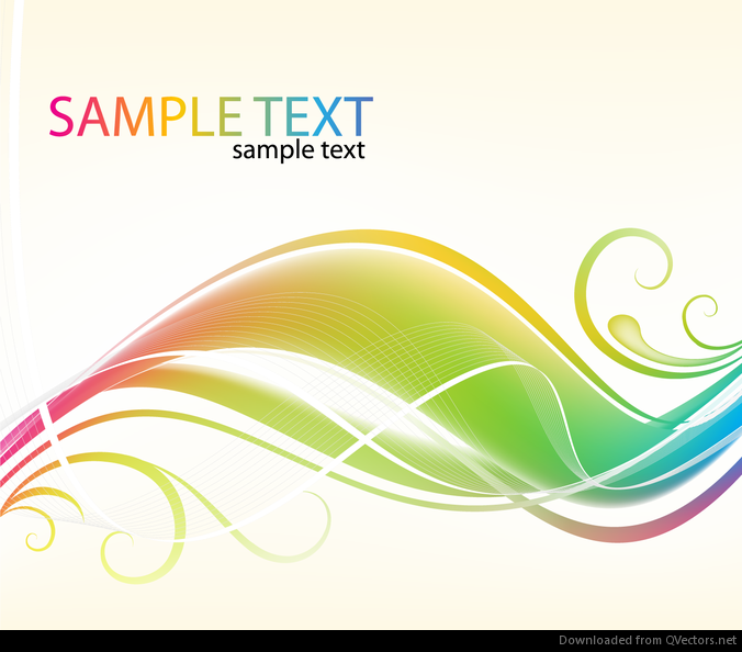 Abstract Swirls Vector