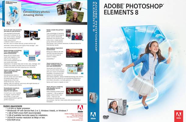 Adobe Photoshop Elements 8 0