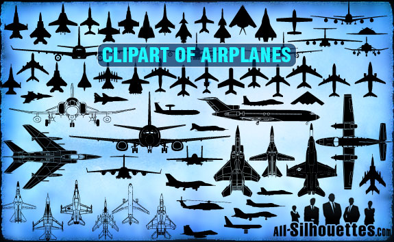 Airplane Vector Clip Art