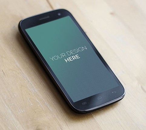 Android Phone Mockup PSD