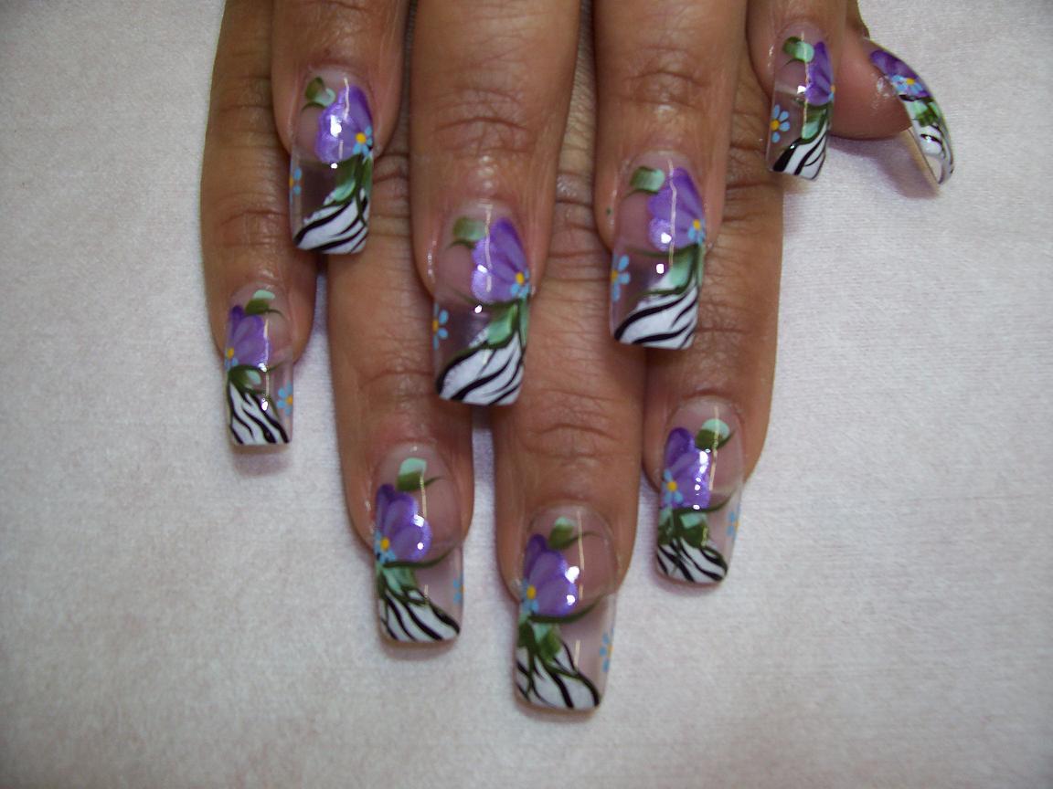 Animal Print Nail Design