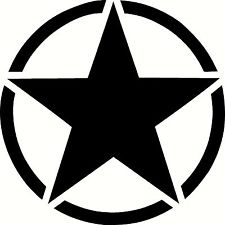 Army Star Decal