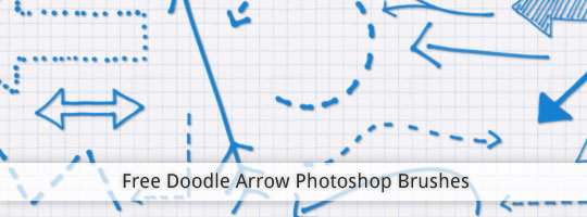 Arrow Photoshop Brush Doodle