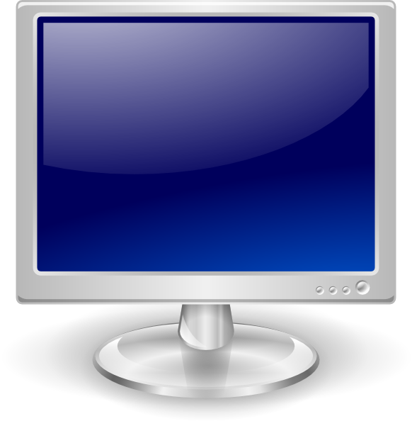 Art Clip Monitor Computer Screen