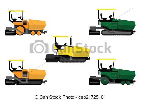 Asphalt Paver Clip Art Free