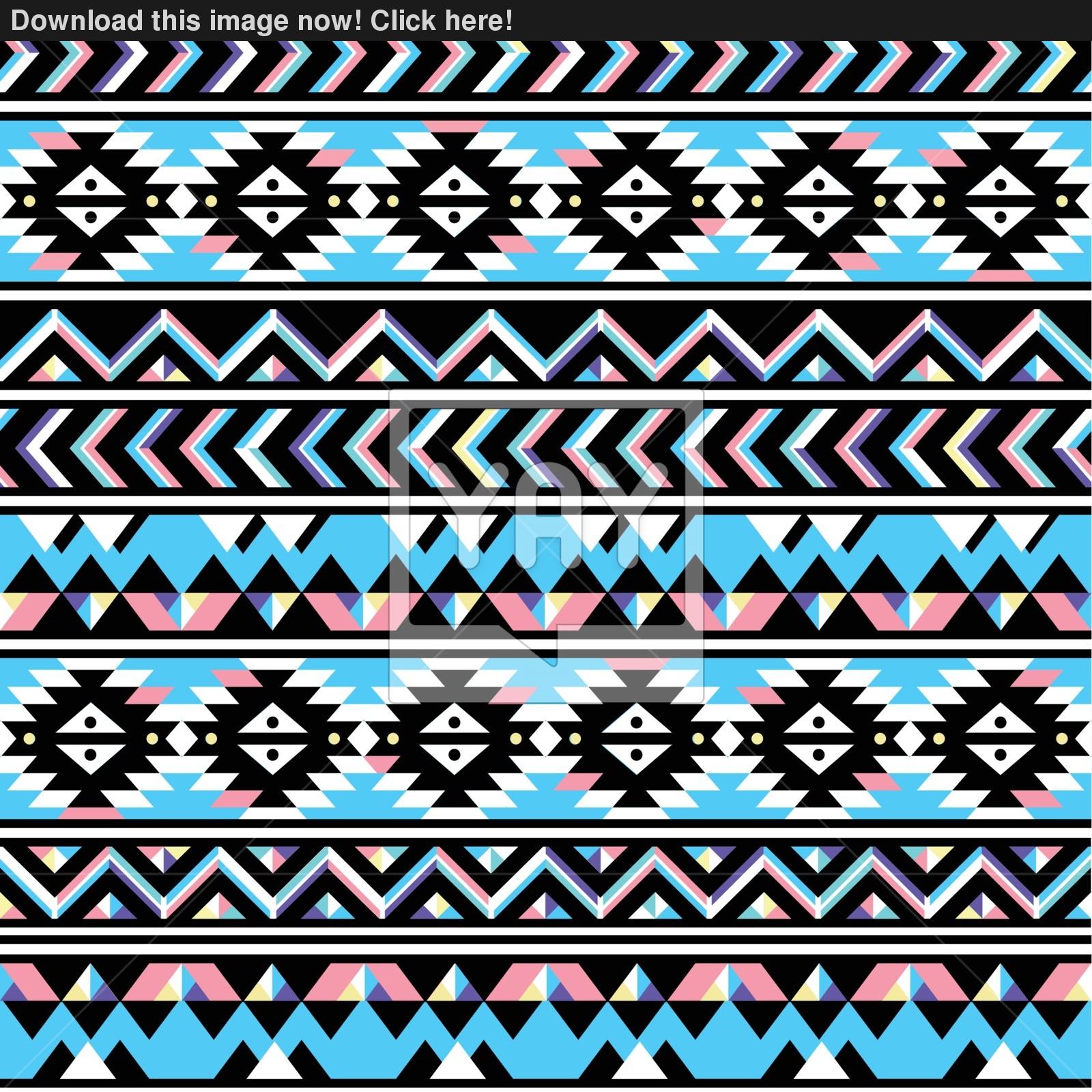 Aztec Tribal Pattern Vector