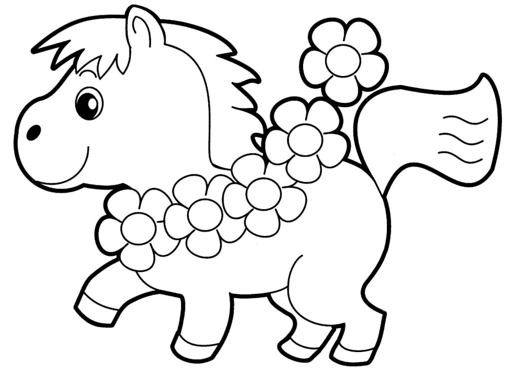 Baby Animals Coloring Pages for Kids