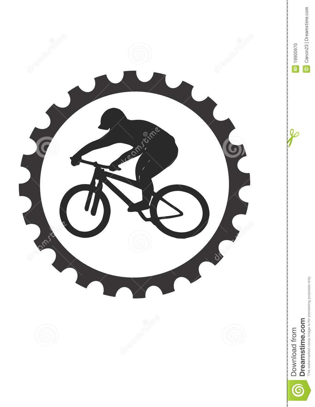 Bicycle Gear Clip Art