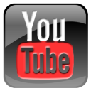 Black Social Media Icons YouTube