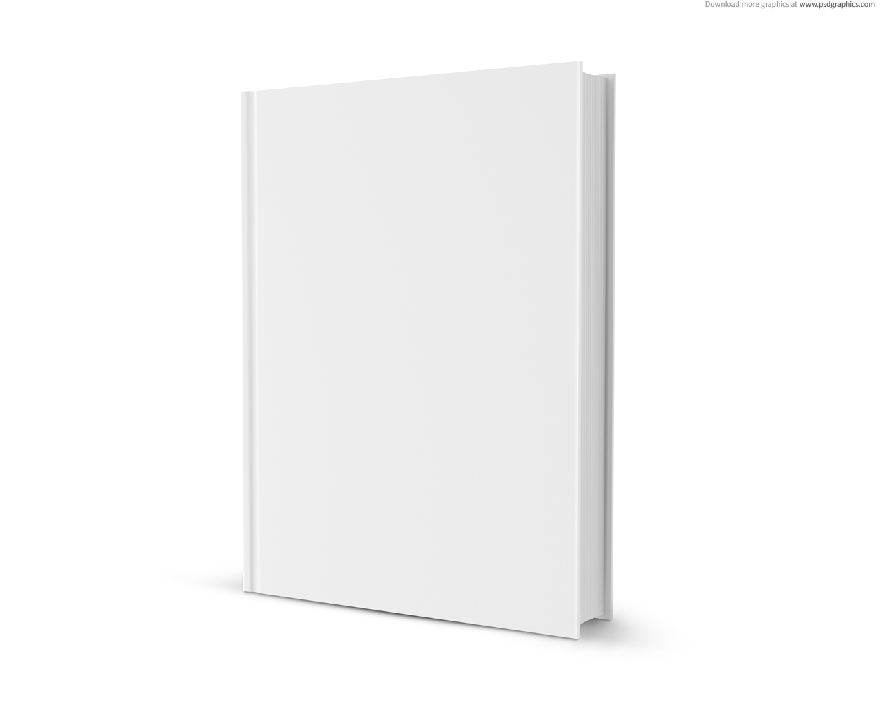 Blank Book Cover Template