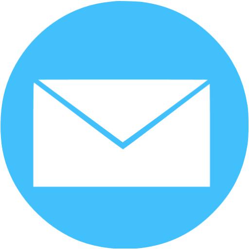 Blue Email Icon