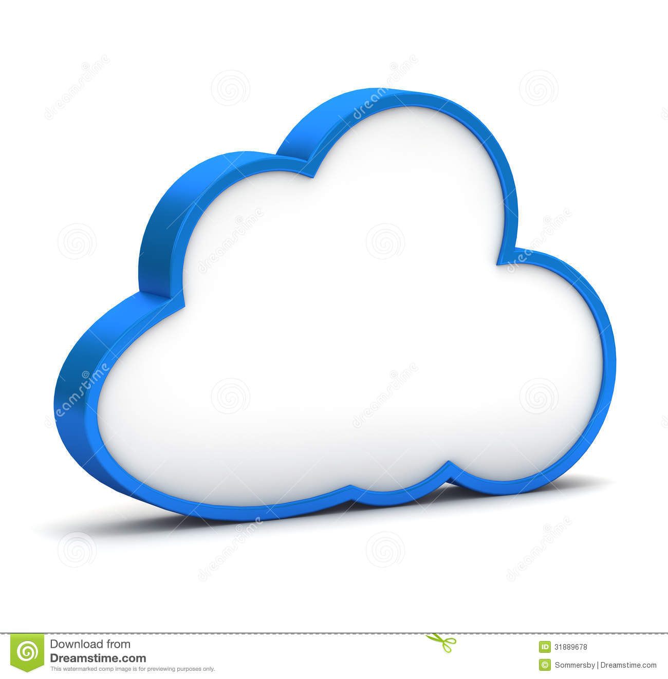 Blue Icon with White Background Blue Icon with White Background
