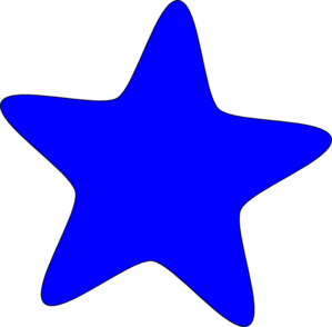 Blue Star Clip Art Free