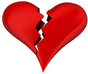 Broken Heart Emoticon Broken Heart Emoticon