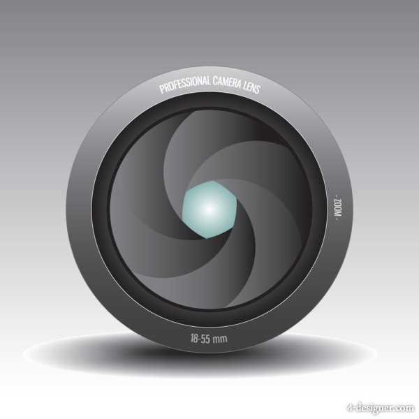 Camera Lens Vector Free