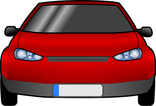 Cartoon Car Front View Cartoon Car Front View