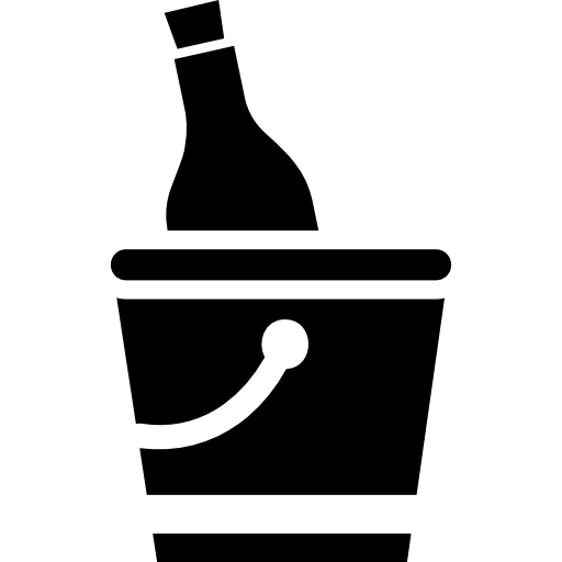 Champagne Ice Bucket PNG
