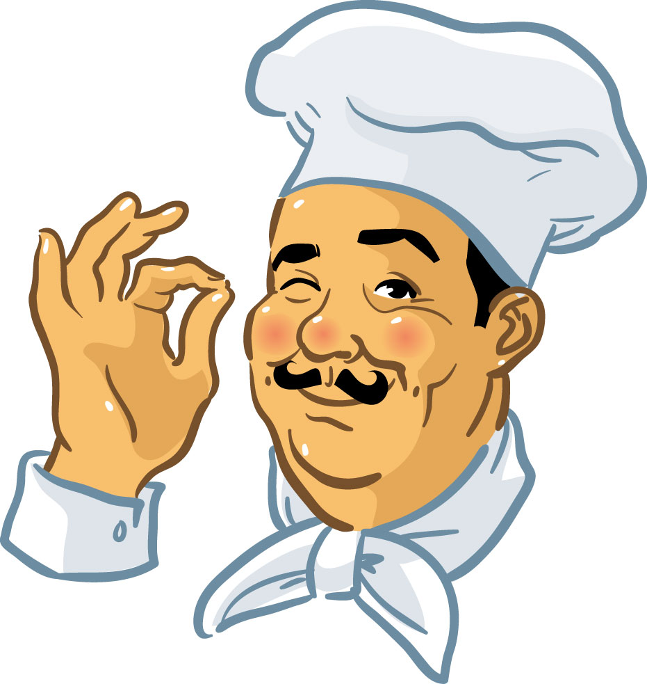 Chef Food Clip Art