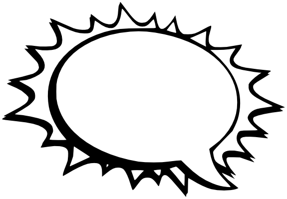 Comic Speech Bubble Transparent