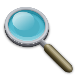 Computer Magnifying Glass Search Icon