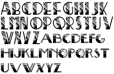 Creative Lettering Styles Alphabet