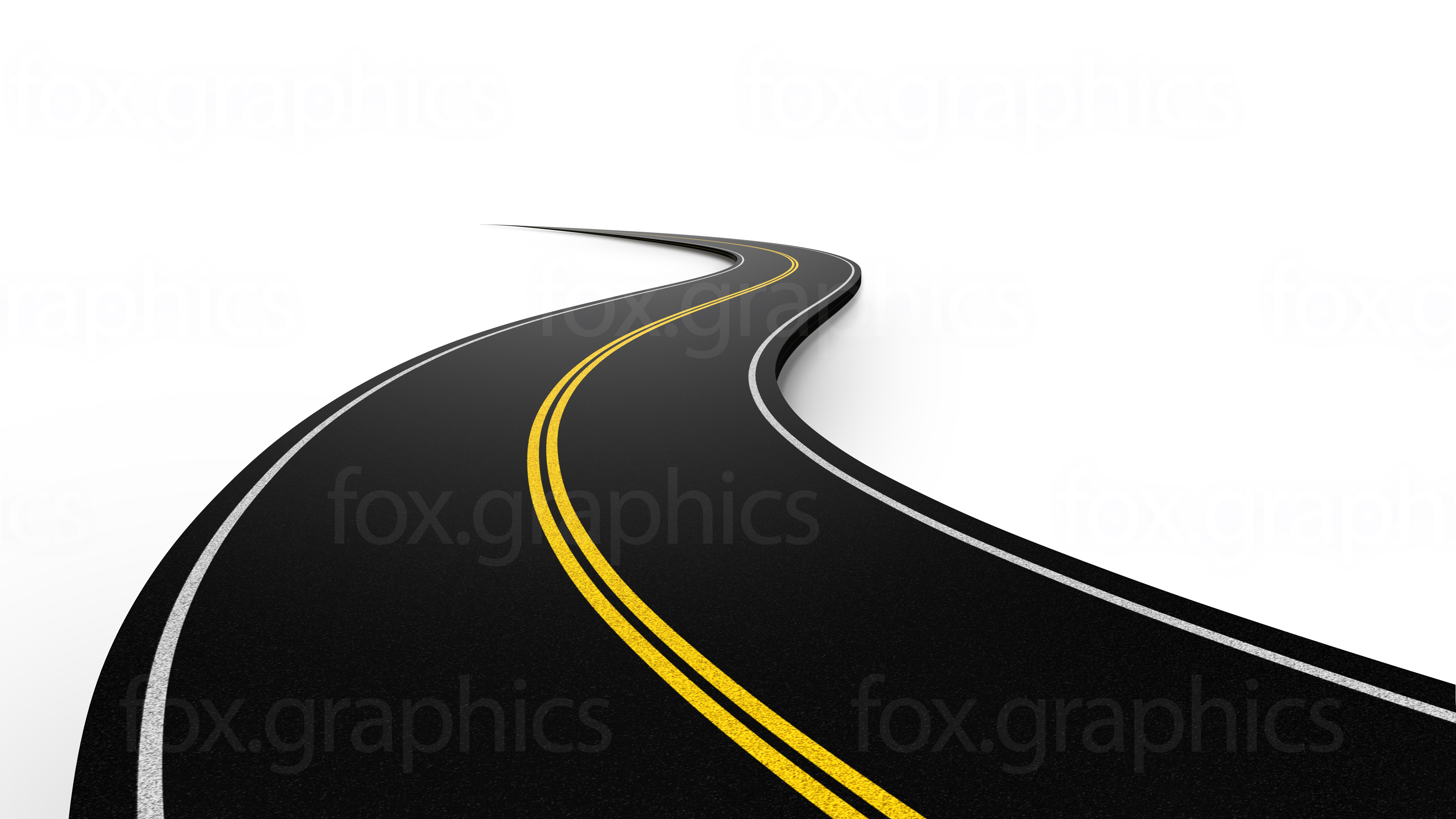 Curved Road Graphics