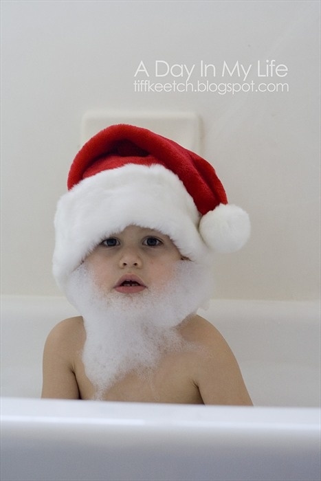 Cute Santa Christmas Card Ideas for Kids