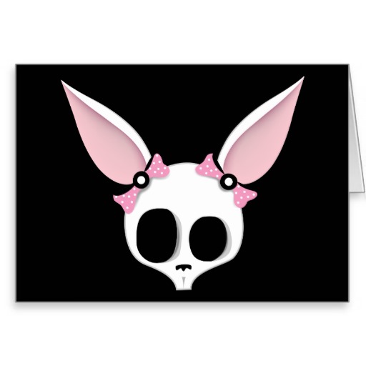Cute Skull Bunny
