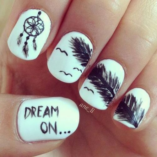 Cute Tumblr Nail Art Designs