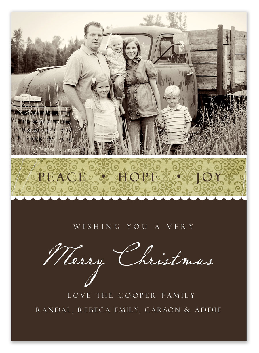 Downloadable Christmas Card Templates