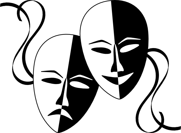 Drama Masks Clip Art Free