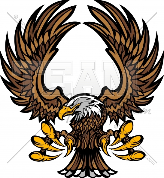 Eagle Mascot Clip Art