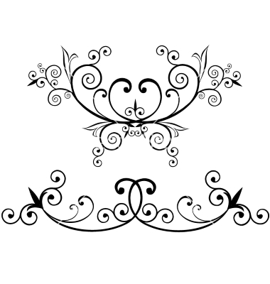 Elegant Flourish Vector