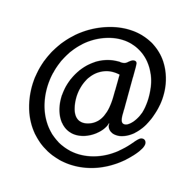 Email at Sign Symbol