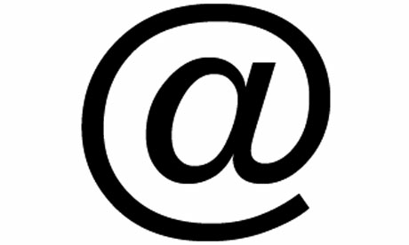 Email at Sign Symbol