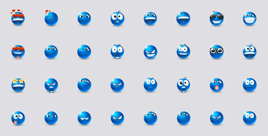Emotional Icons Emoticons