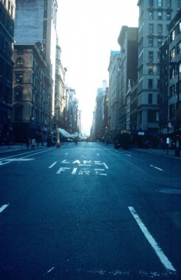 Empty City Street