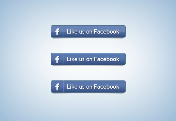 Facebook Like Button PSD Facebook Like Button PSD