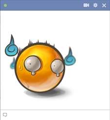 Facebook Scared Emoticon