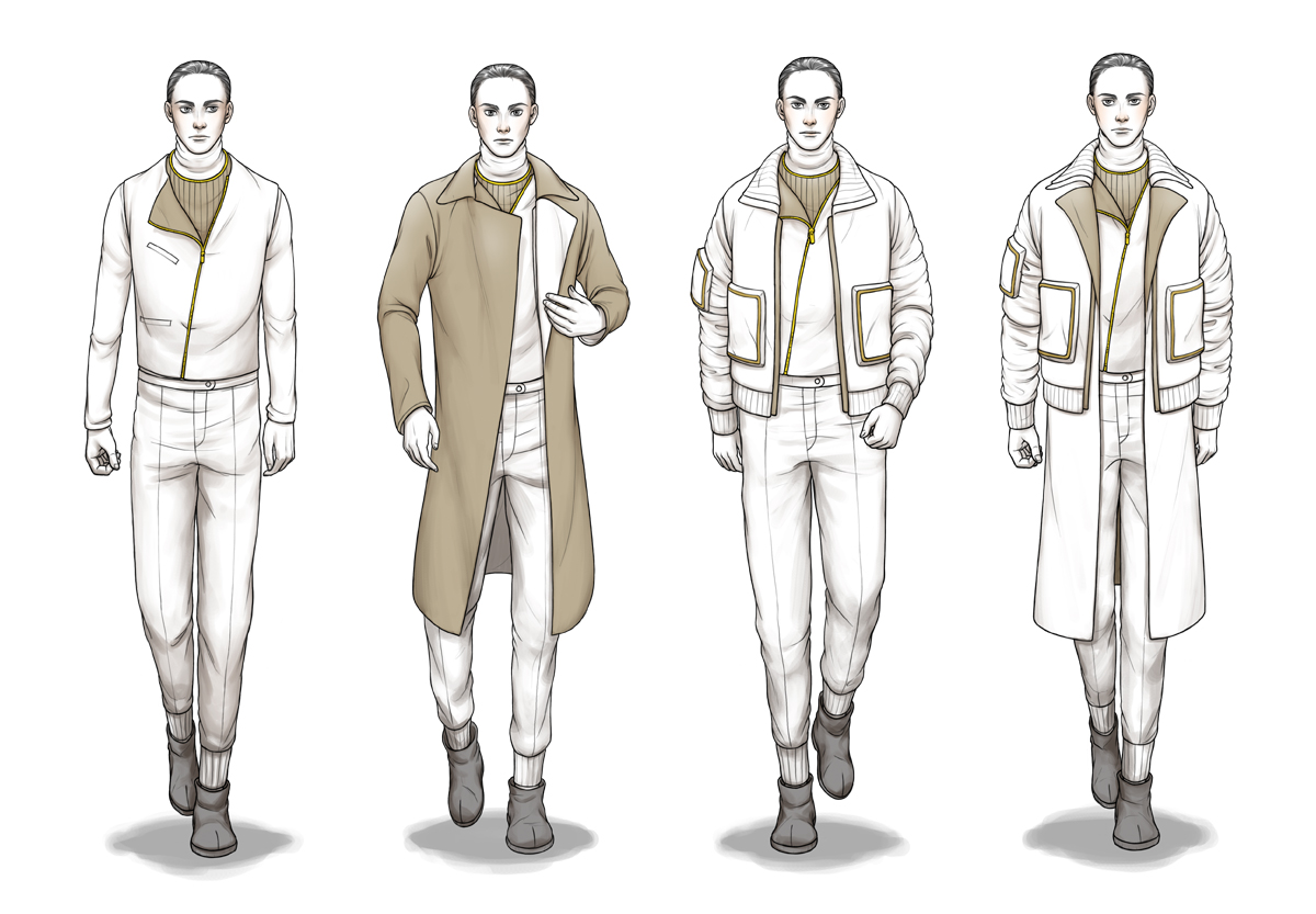 Fashion Design Drawings Sketches Men