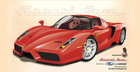 Ferrari Car Clip Art