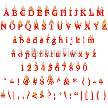 Fire Flame Font Free Download