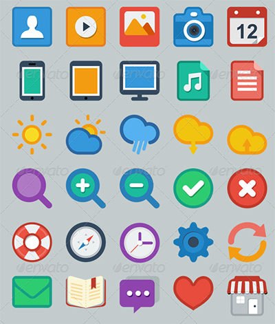Flat UI User Icon